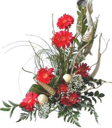 Dikmen Naci�ak�r �i�ek�i ma�azas�  Kirmizi gerbera �zel tanzim