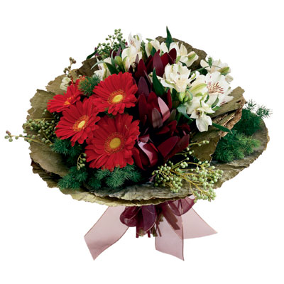 Dikmen ankara �i�ek sipari�i �i�ek g�nderme  gerbera ve mevsim demeti
