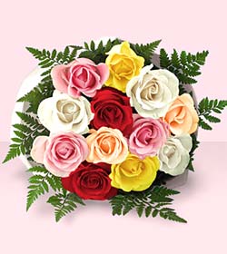 Dikmen Metin Akku� �i�ek sat��� , �i�ek�i , �i�ek�ilik  renkli g�llerden demet 10 lu