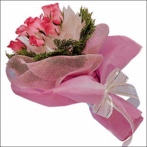 pembe g�llerden buketler Dikmen Keklikp�nar� �i�ek sipari�i vermek 