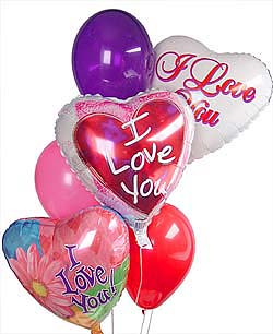 Ankara Dikmen kaliteli taze ve ucuz �i�ekler  Sevdiklerinize 17 adet u�an balon demeti yollayin.
