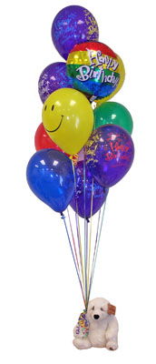 Dikmen Ankara �i�ek g�nder uluslararas� �i�ek g�nderme  Sevdiklerinize 17 adet u�an balon demeti yollayin.