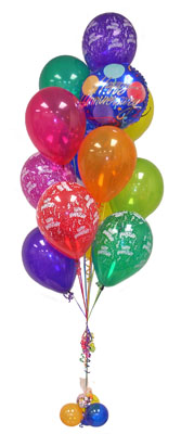 Ankara Dikmen 14 ubat sevgililer gn iek  Sevdiklerinize 17 adet uan balon demeti yollayin.
