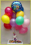 ankara �i�ek yolla Dikmen malazgirt �i�ek�i telefonlar�  25 adet u�an balon ve 1 kutu �ikolata hediye