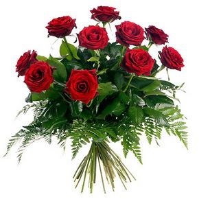 Ankara Dikmen cicekciler , cicek siparisi  10 adet k�rm�z� g�lden buket