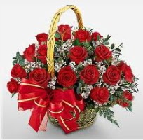17 adet k�rm�z� g�lden g�l �i�ek sepeti Ankara Dikmen M�rselulu� hediye �i�ek yolla 