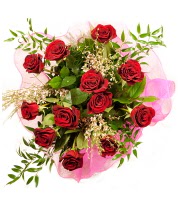 12 adet k�rm�z� g�l buketi Dikmen ankara �i�ek sipari�i �i�ek g�nderme 