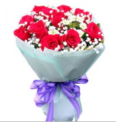 12 adet k�rm�z� g�l ve beyaz k�r �i�ekleri �i�ek�i Dikmen �i�ek servisi , �i�ek�i adresleri 