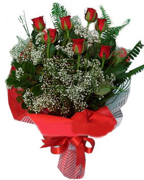 7 k�rm�z� g�l buketi ankara �i�ek�i Dikmen ucuz �i�ek g�nder 