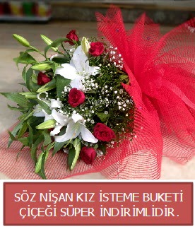 S�z ni�an k�z isteme buketi Dikmen Ankara �i�ek g�nder uluslararas� �i�ek g�nderme 