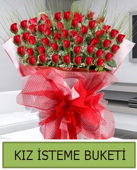 K�z isteme buketi 33 adet k�rm�z� g�l �ve�ler Dikmen anneler g�n� �i�ek yolla 