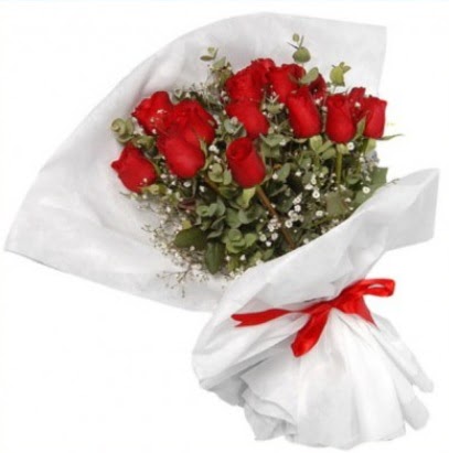 9 adet k�rm�z� g�l buketi �i�ek�i Dikmen �i�ek servisi , �i�ek�i adresleri 