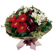 Dikmen ankara �i�ek sipari�i �i�ek g�nderme  gerbera ve mevsim demeti