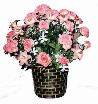 yapay karisik �i�ek sepeti Dikmen Metin Akku� �i�ek sat��� , �i�ek�i , �i�ek�ilik 