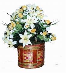 yapay karisik �i�ek sepeti  Dikmen �lkad�m �i�ek g�nderme sitemiz g�venlidir 