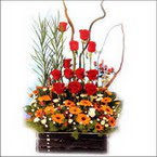 sepet i�erisinde g�ller  �i�ek�i Dikmen �i�ek servisi , �i�ek�i adresleri 