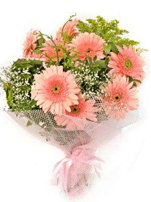 Ankara Dikmen 14 �ubat sevgililer g�n� �i�ek  11 adet gerbera �i�egi buketi