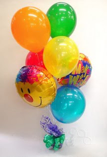 Dikmen Keklikp�nar� �i�ek sipari�i vermek  17 adet u�an balon ve k���k kutuda �ikolata