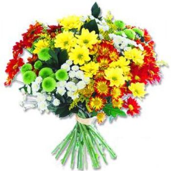 Kir �i�eklerinden buket modeli Ankara Dikmen �lker �i�ek yolla , �i�ek g�nder , �i�ek�i  