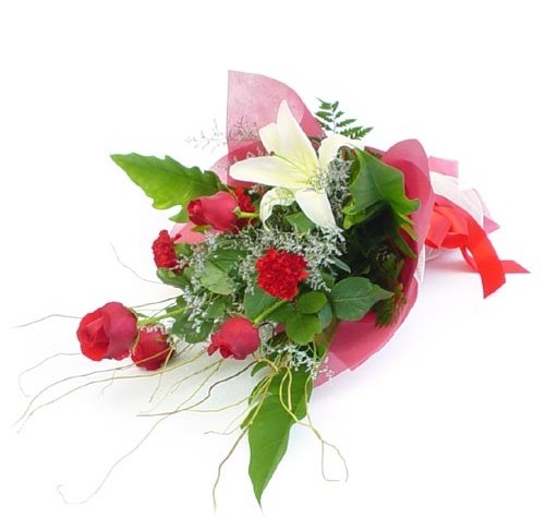 Mevsim �i�eklerinden karisik buket Dikmen Harbiye ankara �nternetten �i�ek sipari�i 