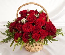 19 adet k�rm�z� g�lden �i�ek sepeti ankara �i�ek�i Dikmen ucuz �i�ek g�nder 