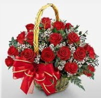 17 adet k�rm�z� g�lden g�l �i�ek sepeti Ankara Dikmen M�rselulu� hediye �i�ek yolla 