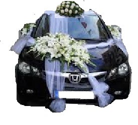 Dikmen Akp�nar Ankara  hediye sevgilime hediye �i�ek  �ift �i�ekli s�nnet d���n ve gelin arabas� s�sleme