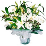 �i�ek�i Dikmen �i�ek servisi , �i�ek�i adresleri  Kazablanka ve gerbera demeti
