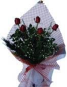 �i�ek�i Dikmen �i�ek servisi , �i�ek�i adresleri  5 adet kirmizi g�llerden buket