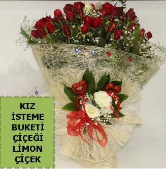 27 adet k�rm�z� g�lden k�z isteme buketi Ankara Dikmen 14 �ubat sevgililer g�n� �i�ek 