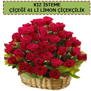 41 Adet g�l k�z isteme �i�e�i modeli Dikmen Ankara �i�ek g�nder uluslararas� �i�ek g�nderme 