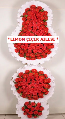 3 katl� k�rm�z� d���n a��l�� �i�e�i Ankara Dikmen cicekciler , cicek siparisi 