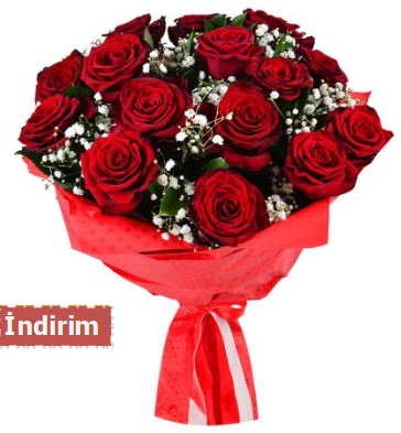 12 Adet k�rm�z� a�k g�lleri Ankara Dikmen 14 �ubat sevgililer g�n� �i�ek  