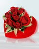 Dikmen ankara �i�ek sipari�i �i�ek g�nderme  Kalp kutuda 9 adet G�ller 